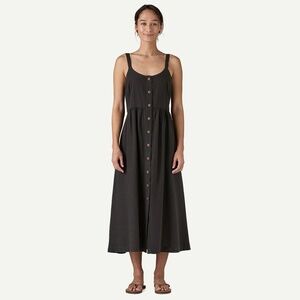 NWOT Patagonia "Women's Garden Island Dress" - Medium - Black